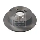 Febi Bremsscheiben Bremsbeläge Hinten für Hyundai i20 1 Kia Rio 2 JB