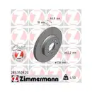 Zimmermann 285.3509.20 Bremsscheiben 2 Stück HYUNDAI