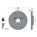 TEXTAR 92203403 Bremsscheiben 2 Stück MAZDA