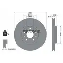 TEXTAR 92195603 Bremsscheiben 2 Stück RENAULT