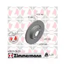 Zimmermann 470.2436.20 Bremsscheiben 2 Stück DACIA