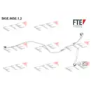 Bremsschlauch Fte 9240797 für Audi für Seat für Skoda für VW Hinterachse Links
