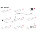 Bremsschlauch Fte 9240798 für Audi für Seat für Skoda für VW Hinterachse Rechts