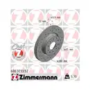 Zimmermann 600.3233.52 Bremsscheiben 2 Stück VW