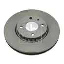 Febi Bremsscheiben Bremsbeläge Vorne für Fiat 500 312x 500 C 312x