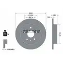 TEXTAR 92222903 Bremsscheiben 2 Stück OPEL