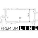 MAHLE AC 309 000P A/C-Kondensator