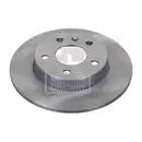 Febi Bremsscheiben Bremsbeläge Hinten für Opel Astra H A04 Meriva A X03