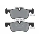 Textar Bremsbeläge vorn + Warnkontakt BMW 1er F20 F21 2er Coupe Cabriolet