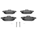 ATE Bremsenset Bremsscheiben 240,5 mm voll Bremsbeläge vorn Panda II