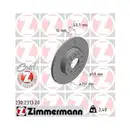 Zimmermann 230.2313.20 Bremsscheiben 2 Stück FIAT