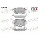 Bremsbelagsatz Scheibenbremse Fte 9011007 für Nissan für Renault Hinterachse
