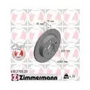 Zimmermann 610.3705.20 Bremsscheiben 2 Stück für VOLVO