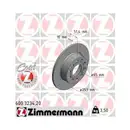 Zimmermann 600.3234.20 Bremsscheiben 2 Stück VW