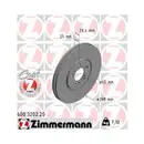 Zimmermann 600.3202.20 Bremsscheiben 2 Stück VW