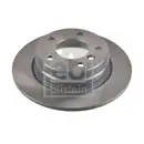 Original Febi Bilstein Bremsenset Bremsscheiben Ø280 voll Bremsbeläge WK hinten