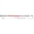 METZGER 4110886 BREMSSCHLAUCH