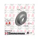 Zimmermann 285.3514.20 Bremsscheiben 2 Stück KIA