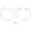 TEXTAR 84061400 PKW Bremsbacken Kits