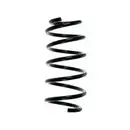 2x Spidan Fahrwerksfeder 85357 Vorderachse Opel Zafira