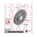 Zimmermann 380.2168.20 Bremsscheiben 2 Stück MITSUBISHI