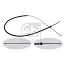 FEBI BILSTEIN 36348 Handbremsseil für VW, SKODA, SEAT