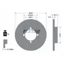 TEXTAR 92100303 Bremsscheiben 2 Stück vorne CHEVROLET
