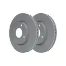ATE 24.0124-0238.1 Bremsscheiben 2 Stück NISSAN
