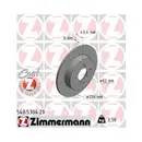 Zimmermann 540.5304.20 Bremsscheiben 2 Stück SUZUKI
