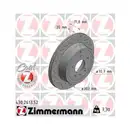 ZIMMERMANN 430.2613.52 Bremsscheiben 2 Stück für CHEVROLET OPEL