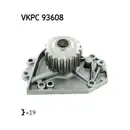 SKF VKPC 93608 Wasserpumpe