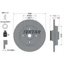 TEXTAR 92168703 Bremsscheiben 2 Stück hinten CITROËN