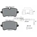 Textar Bremsenset Bremsscheiben Ø356 belüftet Bremsbeläge hinten Audi A6 A7