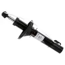 2x SACHS Stoßdämpfer Vorderachse Gasdruck + Domlager + Staubschutz VW Audi Seat
