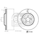Febi Bremsscheiben Bremsbeläge Hinten für Mercedes CLS C257 EQC N293