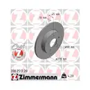 Zimmermann 200.2517.20 Bremsscheiben 2 Stück NISSAN