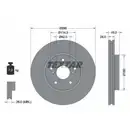 TEXTAR 92174303 Bremsscheiben 2 Stück LEXUS