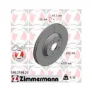 Zimmermann 590.2598.20 Bremsscheiben 2 Stück TOYOTA