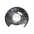 Spritzblech Bremsscheibe Metzger 6115496 Greenparts für Mercedes Benz