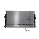 Kühler Motorkühlung Mahle CR 2273 000S Behr für Nissan