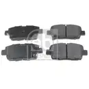 FEBI BILSTEIN 175212 Bremsbelagsatz für TOYOTA