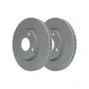 ATE 24.0124-0238.1 Bremsscheiben 2 Stück NISSAN