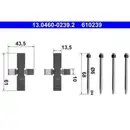 ATE 13.0460-0239.2 Belagsatz Zubehoer