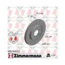 Original Zimmermann 600.1606.52 Bremsscheiben 2 Stück für VW