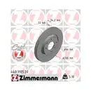 Zimmermann 440.3105.20 Bremsscheiben 2 Stück CITROËN