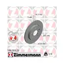 Zimmermann 590.2811.20 Bremsscheiben 2 Stück TOYOTA