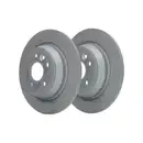Original ATE 24.0311-0145.1 Power Disc Bremsscheiben 2 Stück hinten für FORD