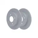 ATE Bremsenset Bremsscheiben 234 mm voll Bremsbeläge hinten Picanto I BA