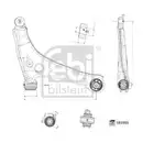 Lenker Radaufhängung Febi Bilstein 185905 für Mercedes Benz für Mercedes Benz