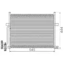 Kondensator Klimaanlage Mahle AC 234 002S Behr für Bmw für Bmw (brilliance)